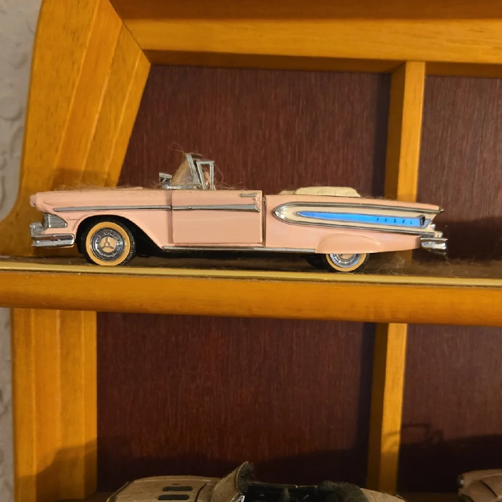 Vintage 1960 Classic Cars and Wall Display